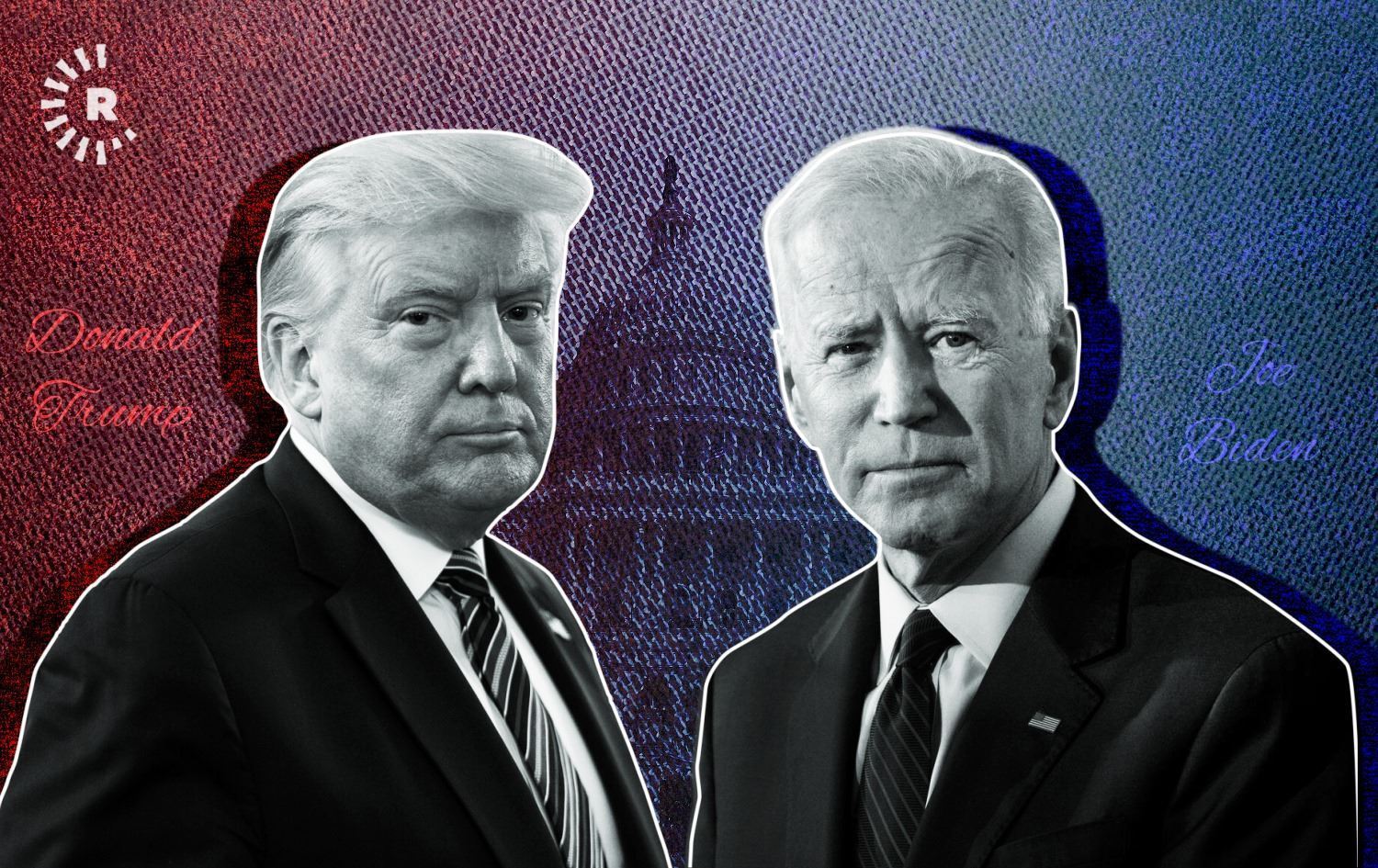 ABD Başkanı Biden ve seçilmiş Başkan Trump 