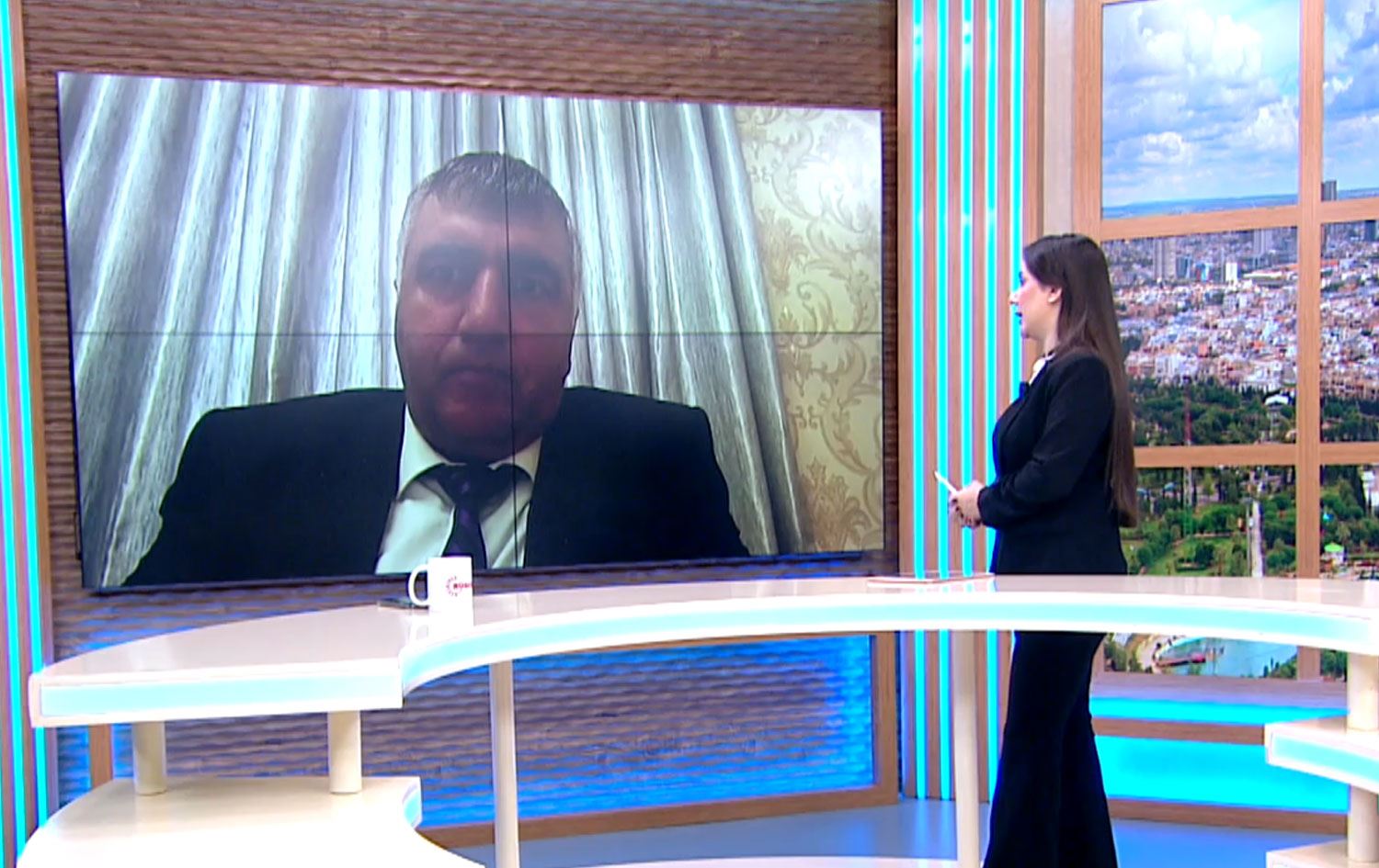 Zabit Mamedov pirsên Nalîn Hesên bersivandin / Wêne û Vîdeo: Rûdaw