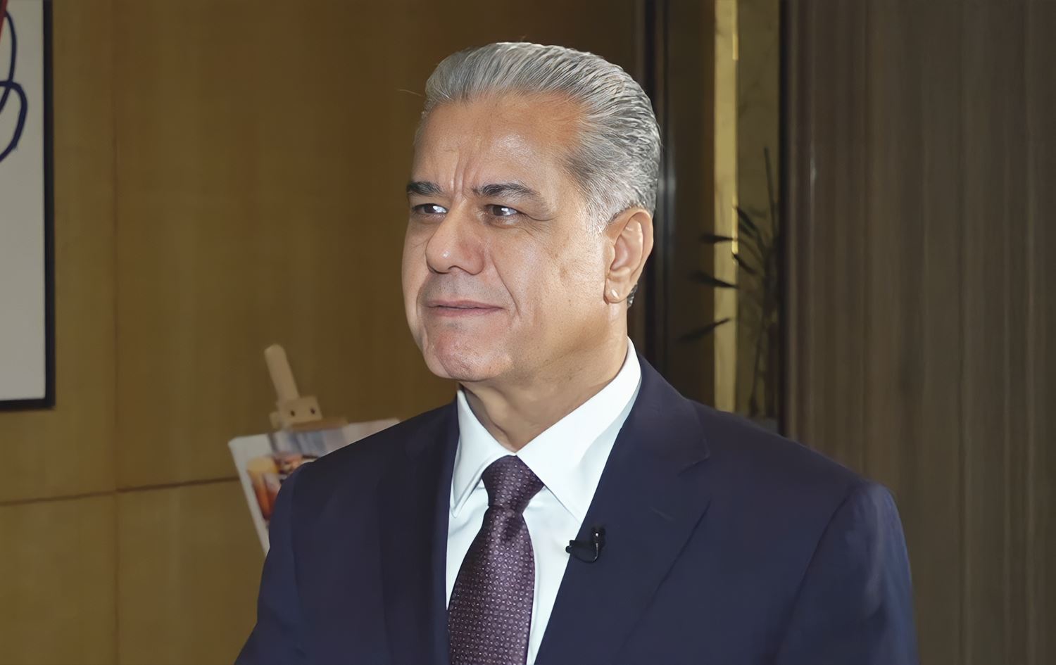 êwirmendê Bilind ê Serokê Herêma Kurdistanê Felah Mistefa / Wêne: Rûdaw