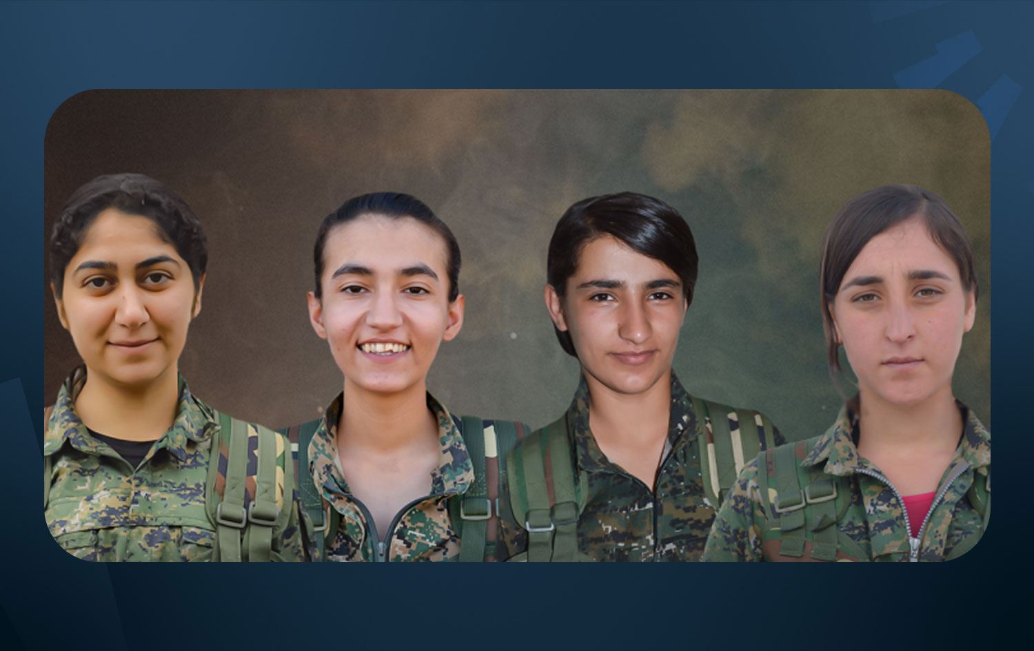 Kimlikleri açıklanan YPJ üyeleri (Foto: YPJ internet sitesi)