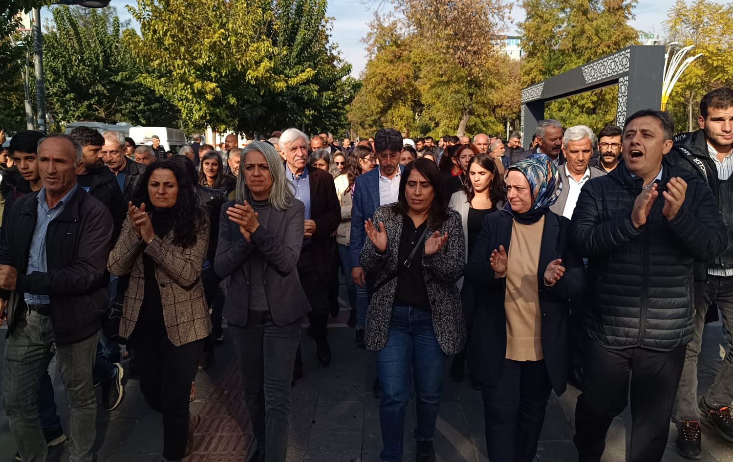 Dîmenê dema çalakiyê \ Wêne: MA