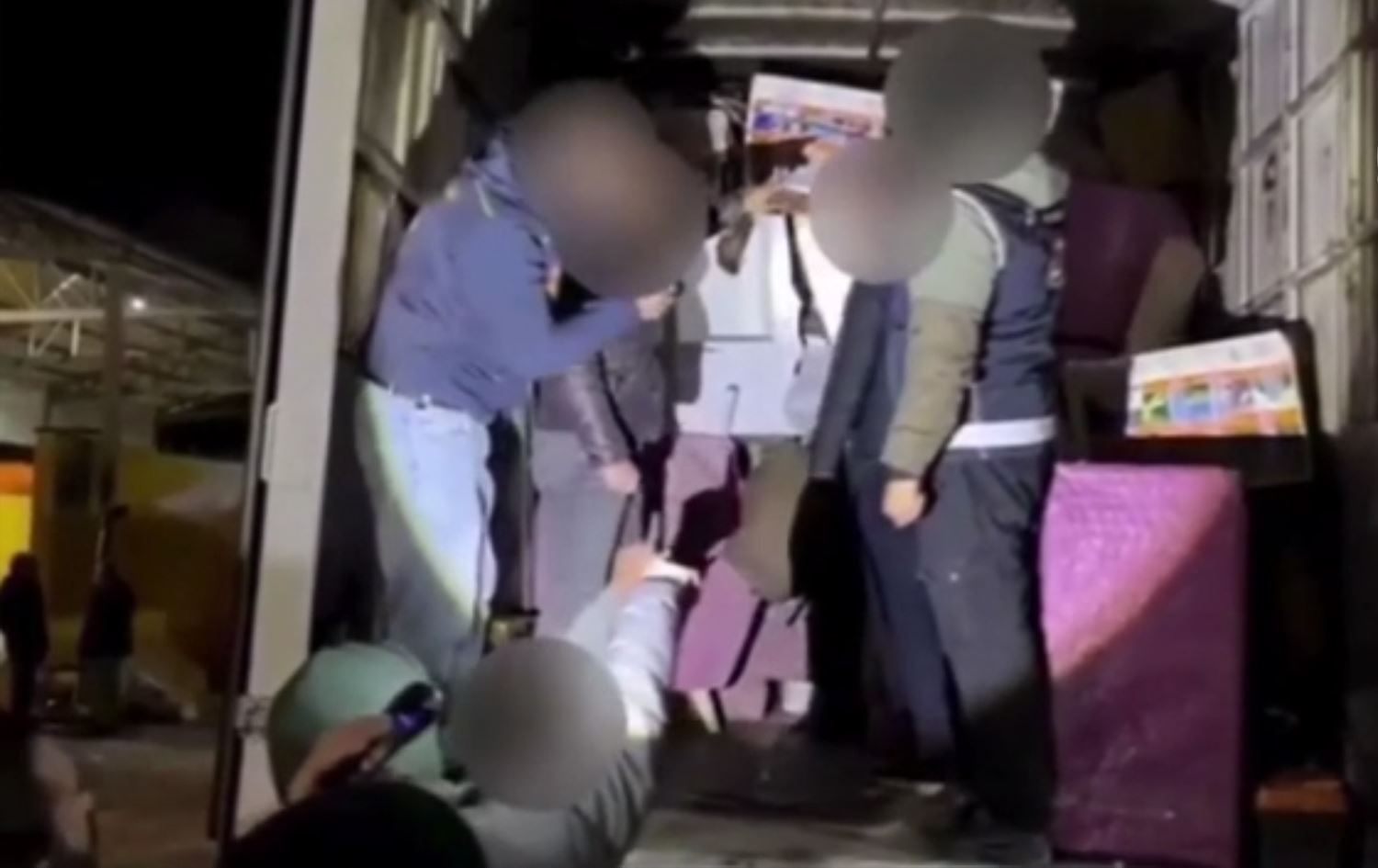 Koçberên ku hatine desteserkirin/Wêne: AA