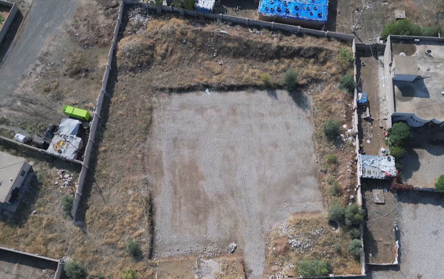 Foto: Yıkılan koy okulu 