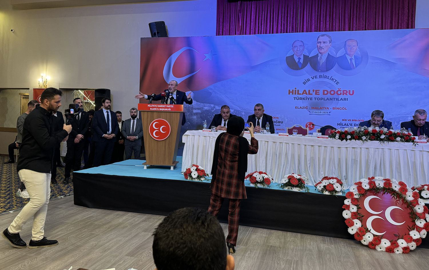 Yaşar Yildirim li Xarpêtê axivî / Wêne: AA