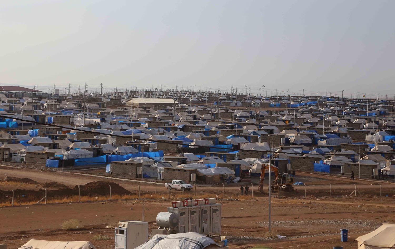 Kampa Geylanê ya li Dihokê / Wêne: Rûdaw-Arşîv