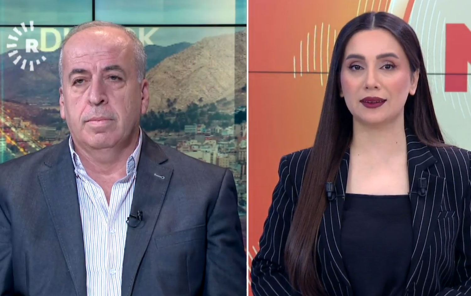 Heysem Petros û Nalîn Hesen / Wêne û Vîdeo: Rûdaw