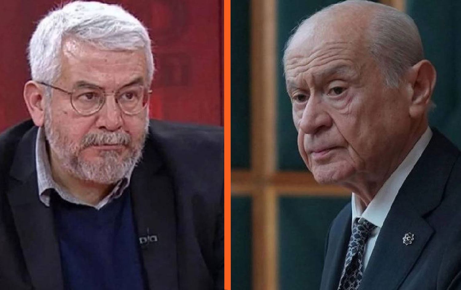 Ufuk Uras û  Devlet Bahçelî / Wêne: Arşîv 