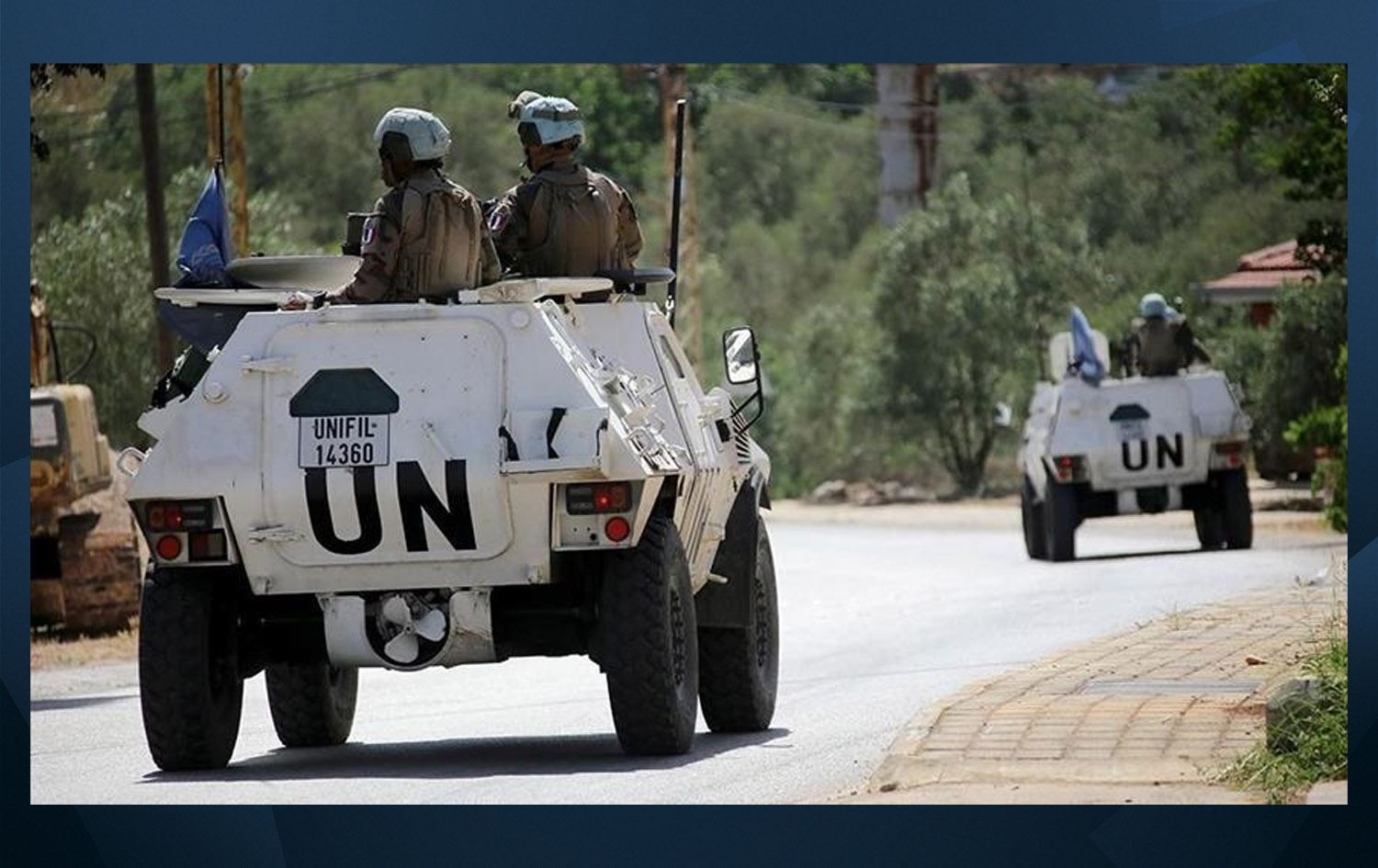 Foto: Lübnan'da UNIFIL üssüne roket isabet etti