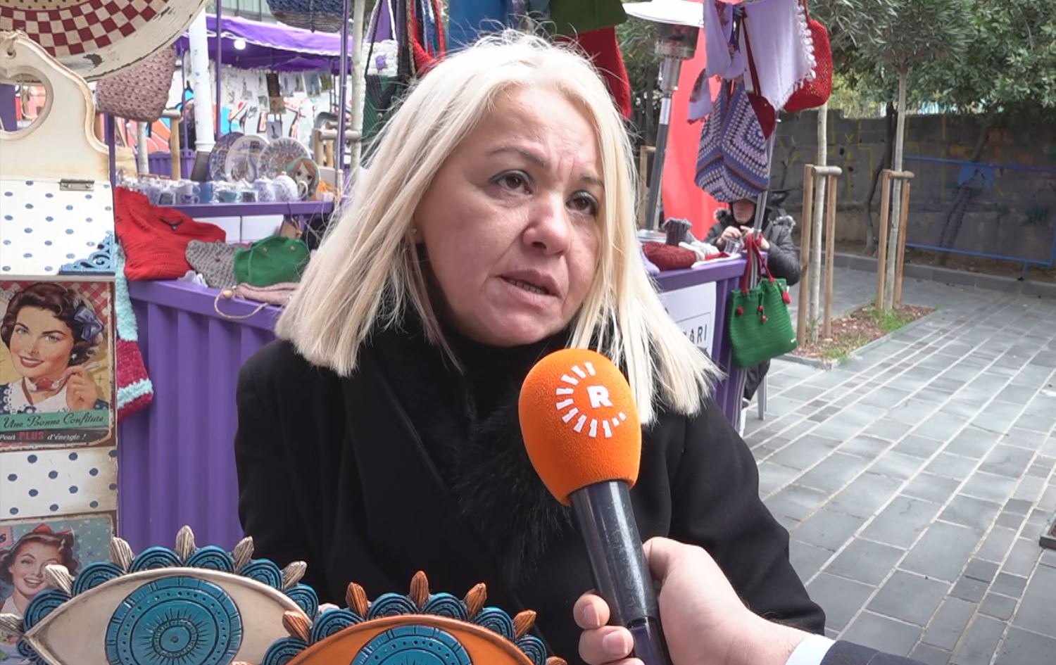 Bazara Destxebata Jinan a li Beyogluyê / Wêne: Rûdaw