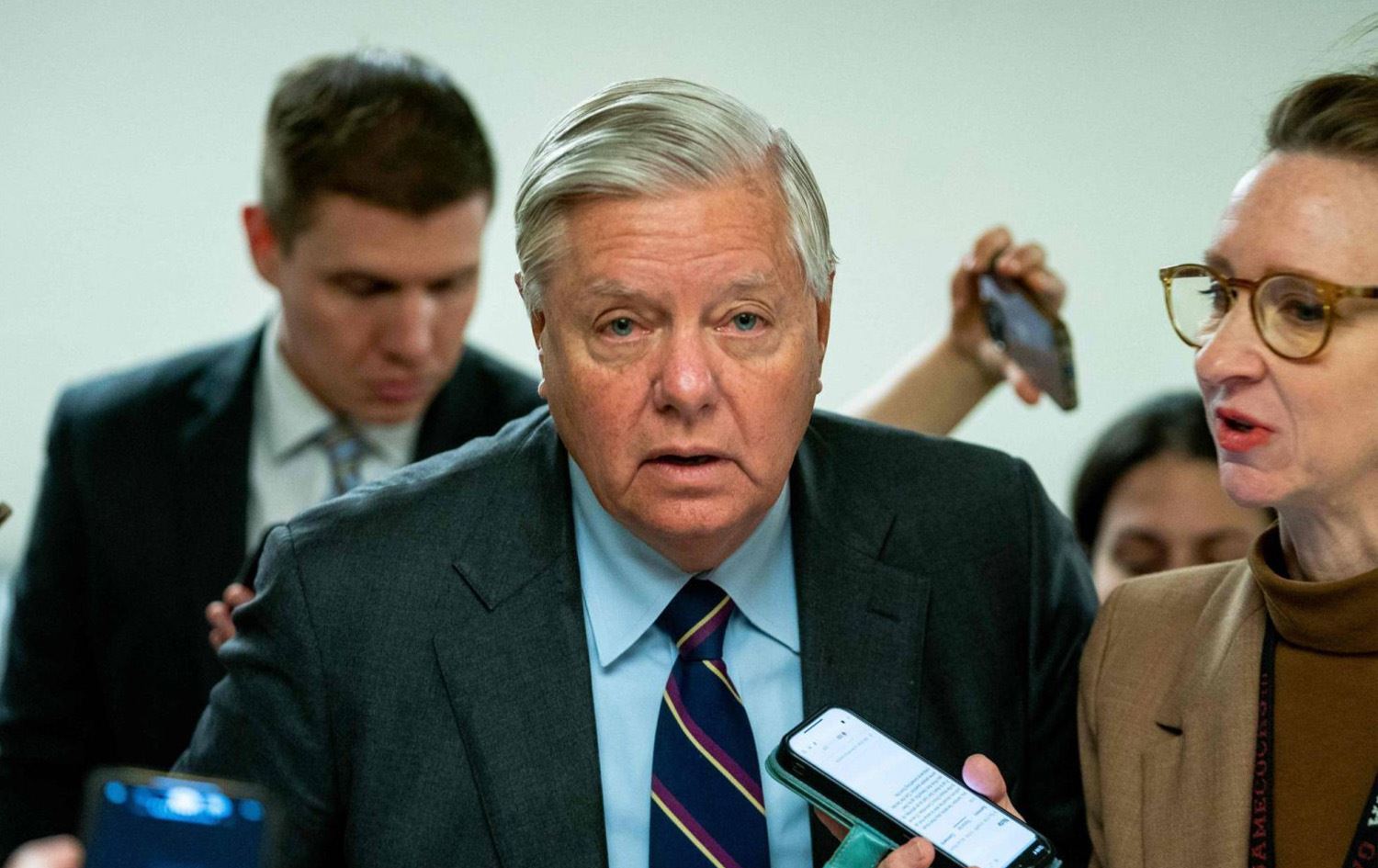 Foto: ABD'li Cumhuriyetçi Senatör Lindsey Graham/AFP