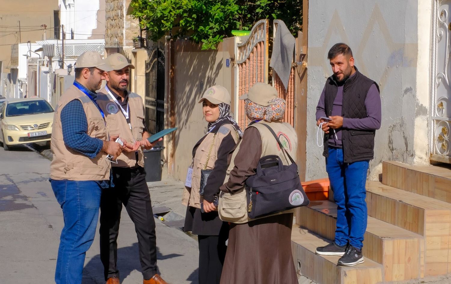 دیمەنێکی سەرژمێری لە هەولێر، وێنە: بڵند تاهیر - رووداو 