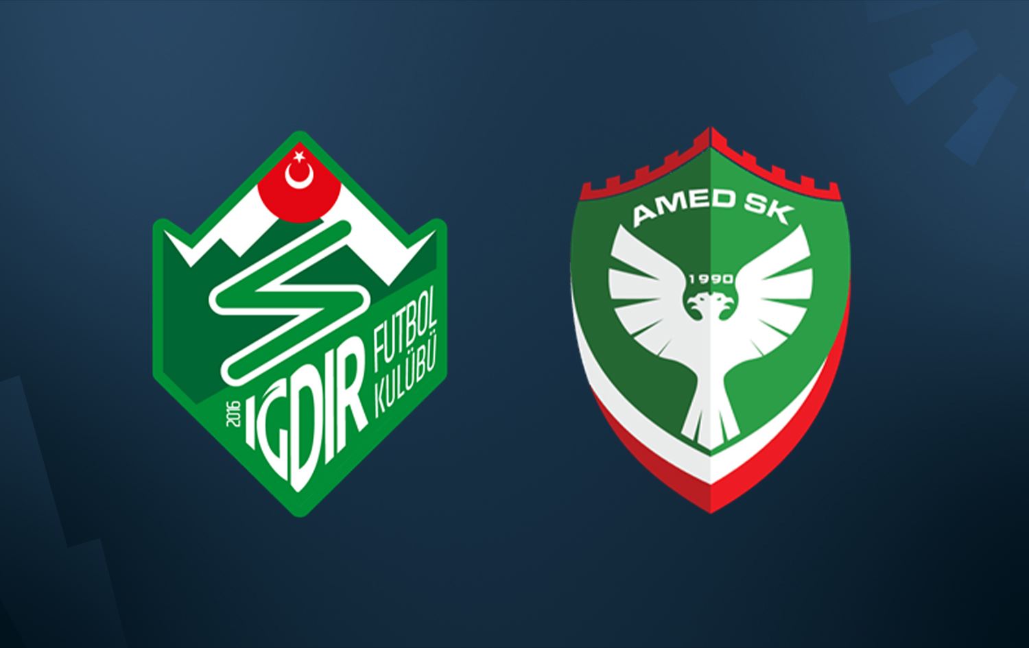 Logoyên Igdirspor û Amedsporê /Wêne: Rûdaw