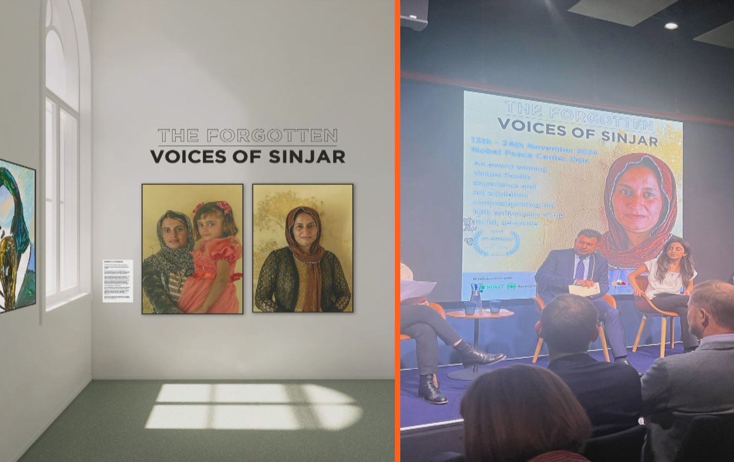 Pêşangeha Dengê Şingalê hat vekirin/Wêne: Rûdaw Grafîk