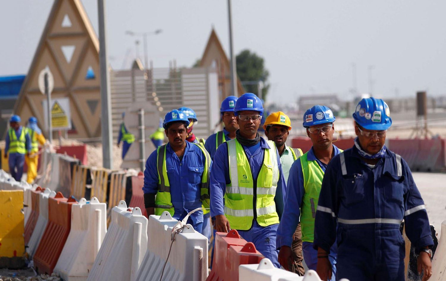 Kürdistan Bölgesi'nde bir grup yabancı işçi Foto: Arşiv
