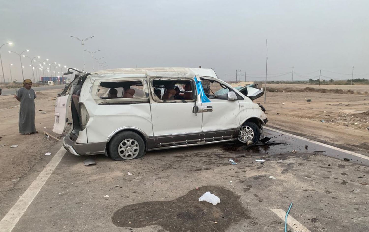 مصرع أربعة أشخاص إثر حادث سير في الناصرية