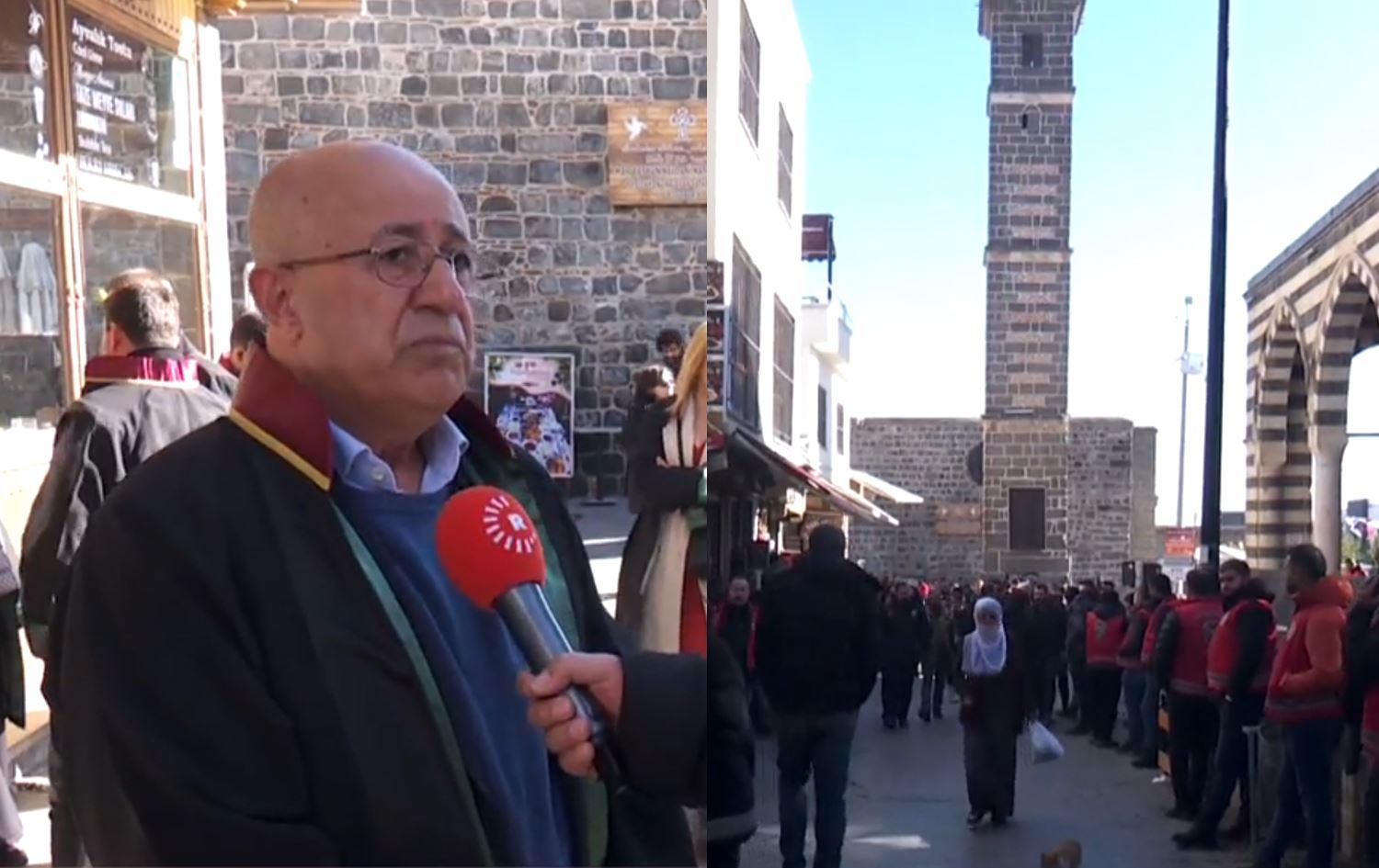 Tahîr Elçî hat bibîranîn/Wêne: Rûdaw Grafîk