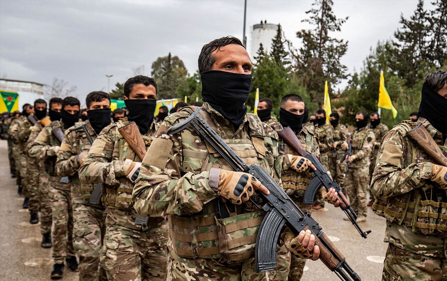 DSG üyelerinin eğitimlerinden kare - Getty Images