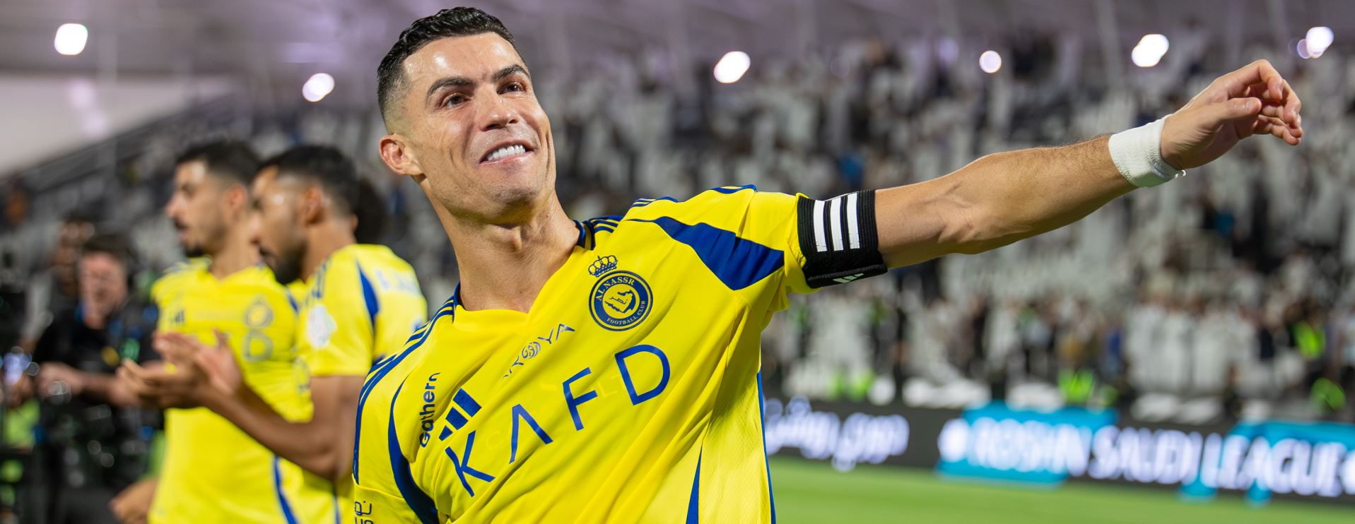 رۆناڵدۆ خێروبێری بەسەر نەسڕدا باراندووە