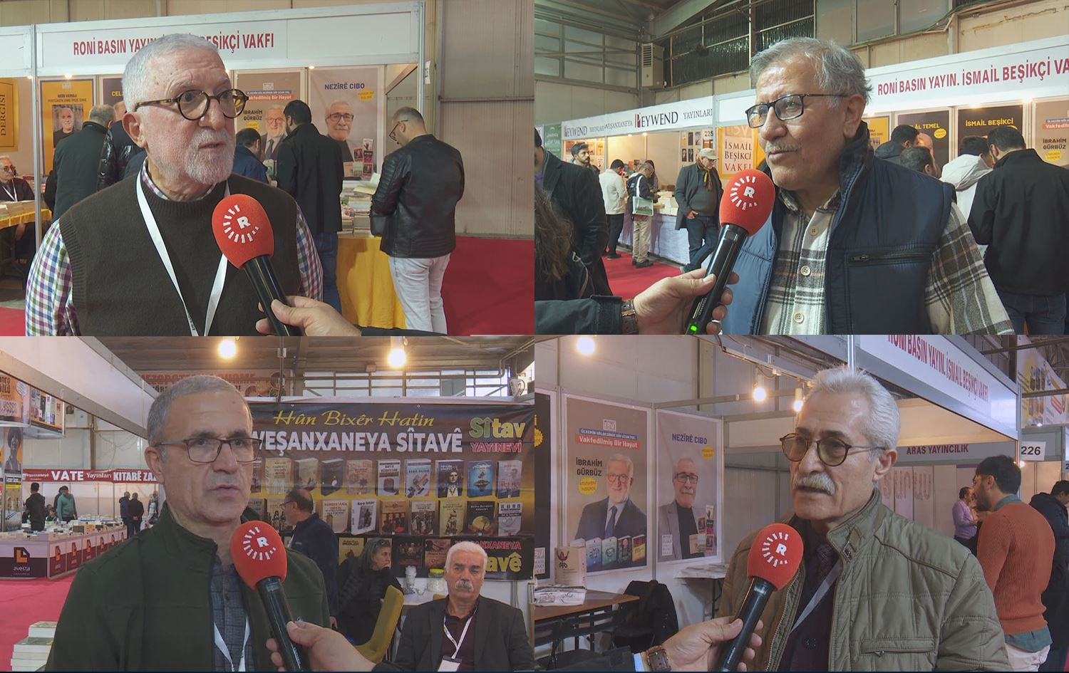 Beşdarên fuarê /Wêne: Rûdaw