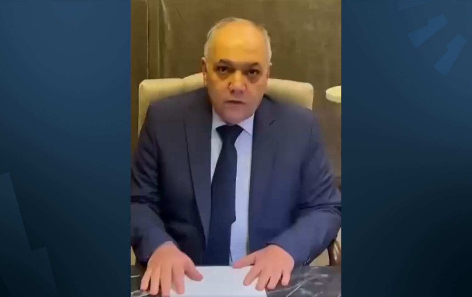 Serokwezîrê Sûriyeyê Mihemed Xazî Celalî/Wêne: Ji ber dîmenan