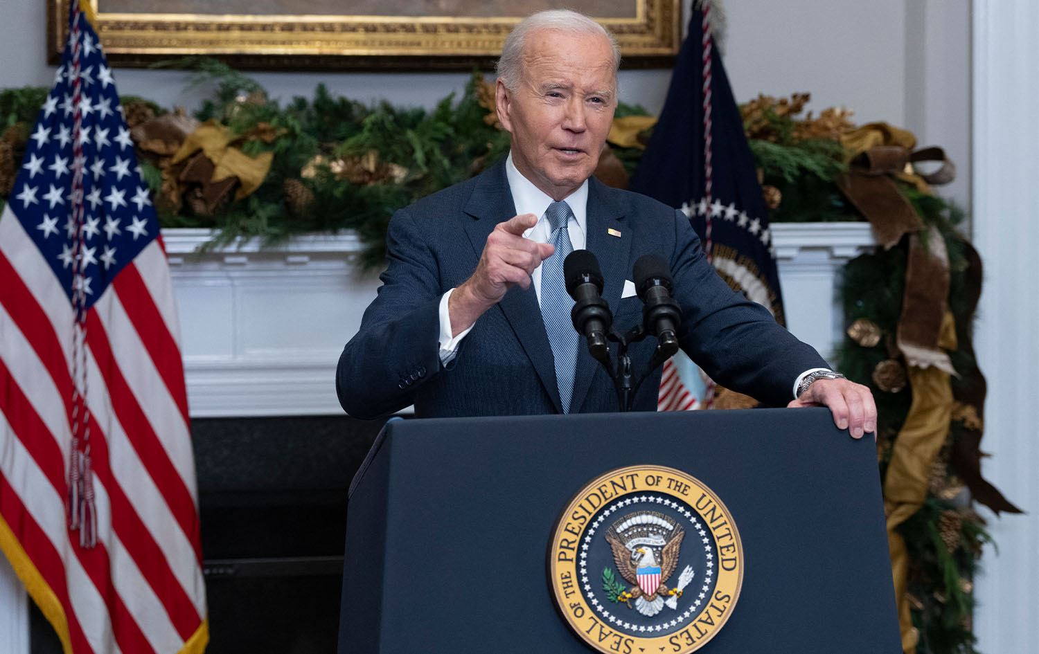 Biden calls for holding Assad accountable