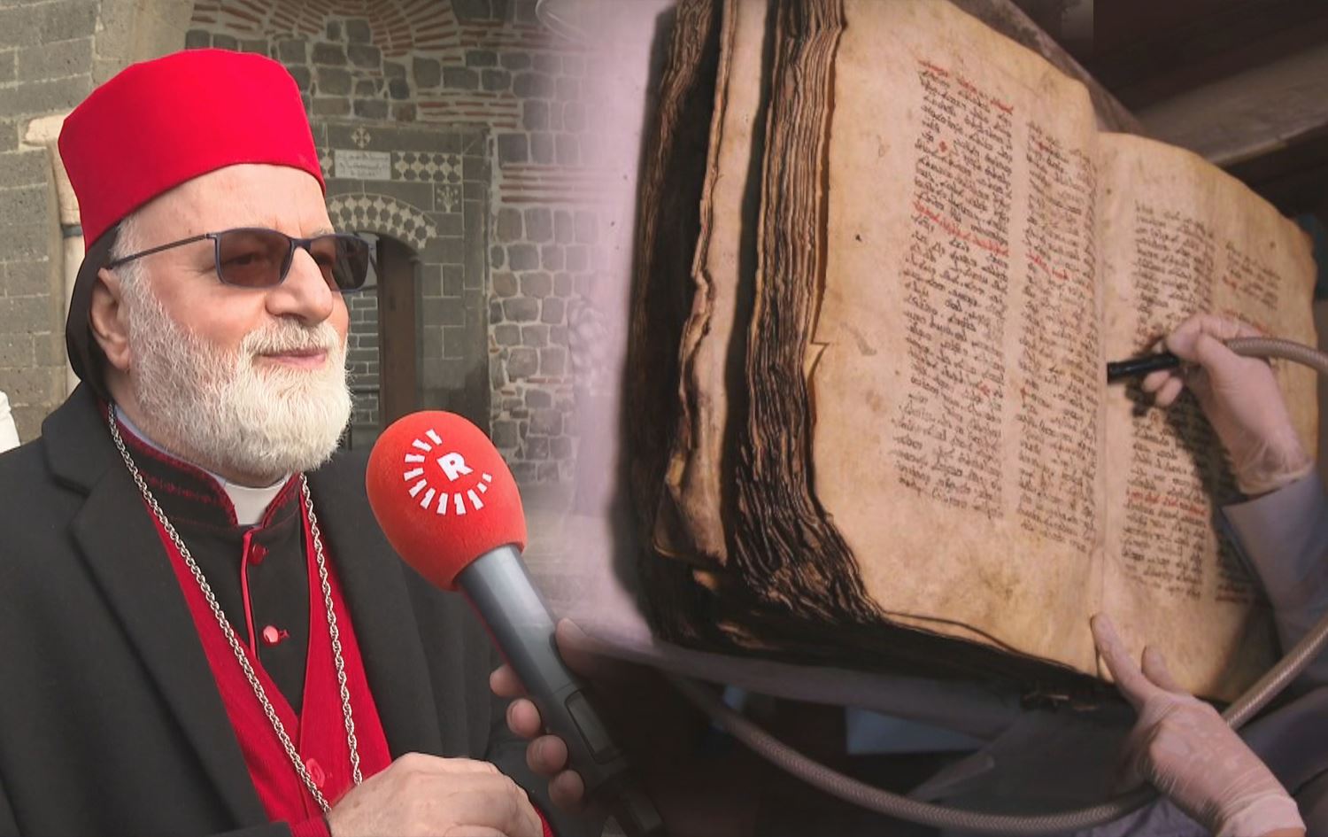 Metropolîtê Mêrdîn û Amedê Salîba Ozmen / Wêne: Ji dîmenan