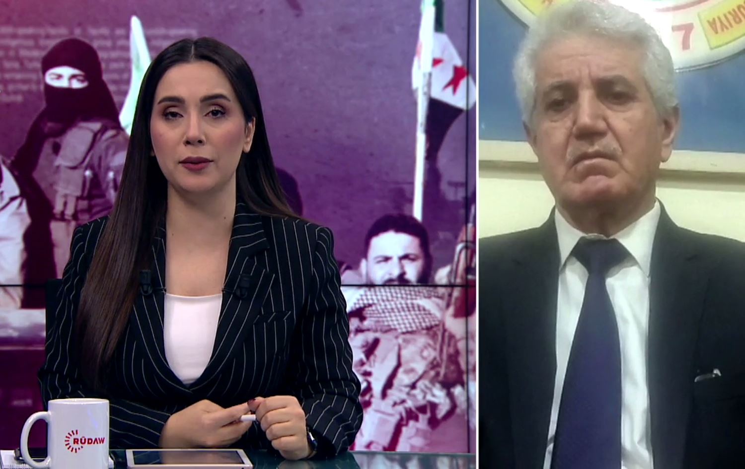 Mihemed Îsmaîl ji Qamişloyê beşdarî bultena Rûdawê bû 