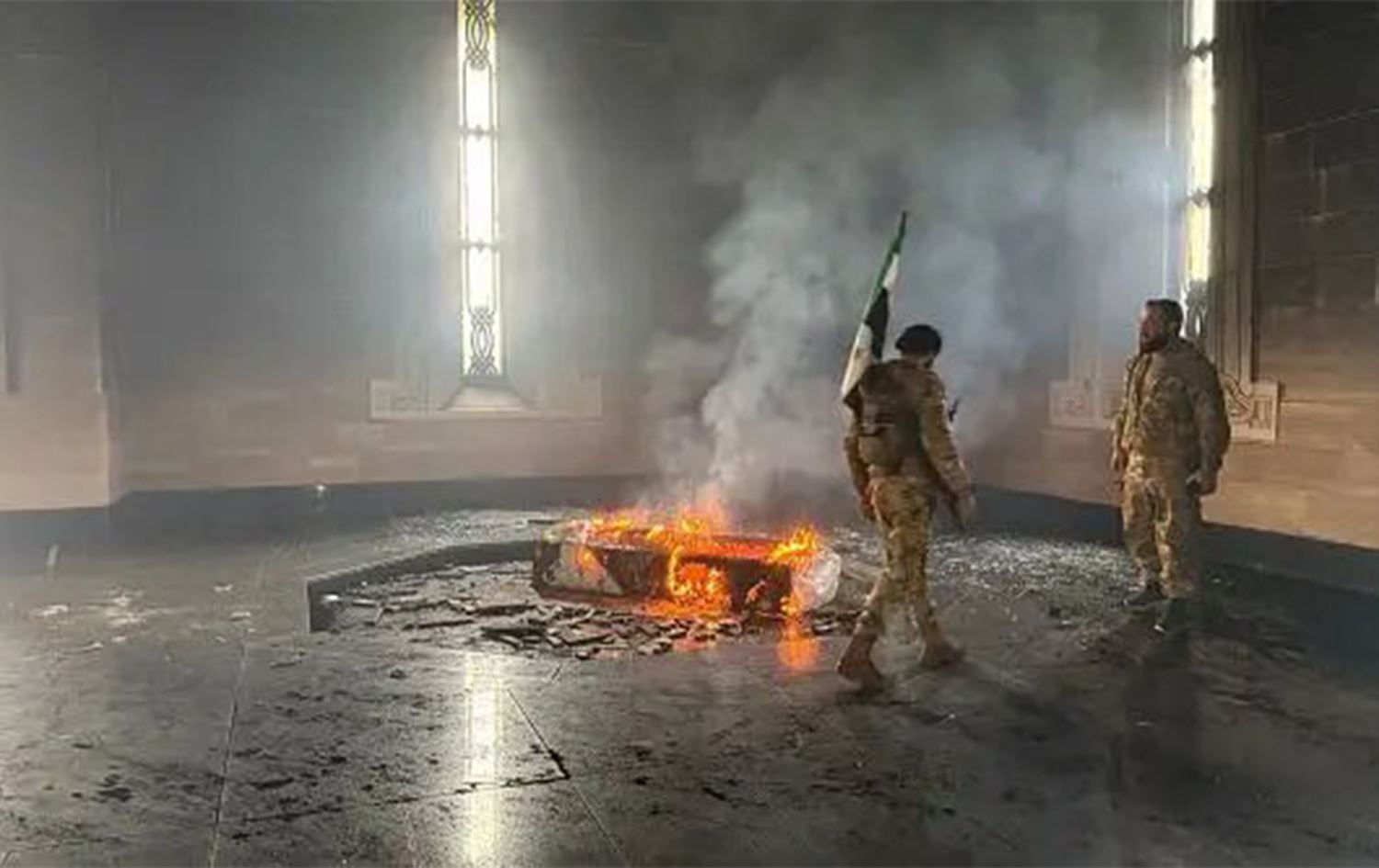 Gora Hafiz Esed hat şewitandin/ Wêne: Torên Civakî