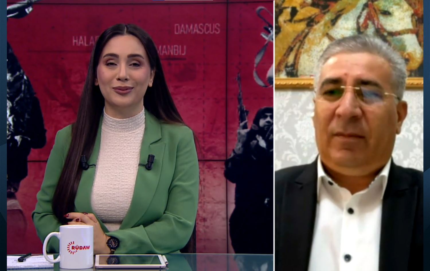 Serokê Encûmenên Xwecihî yên ENKSê Neşet Zaza îro bû mêvanê bultena Rûdawê