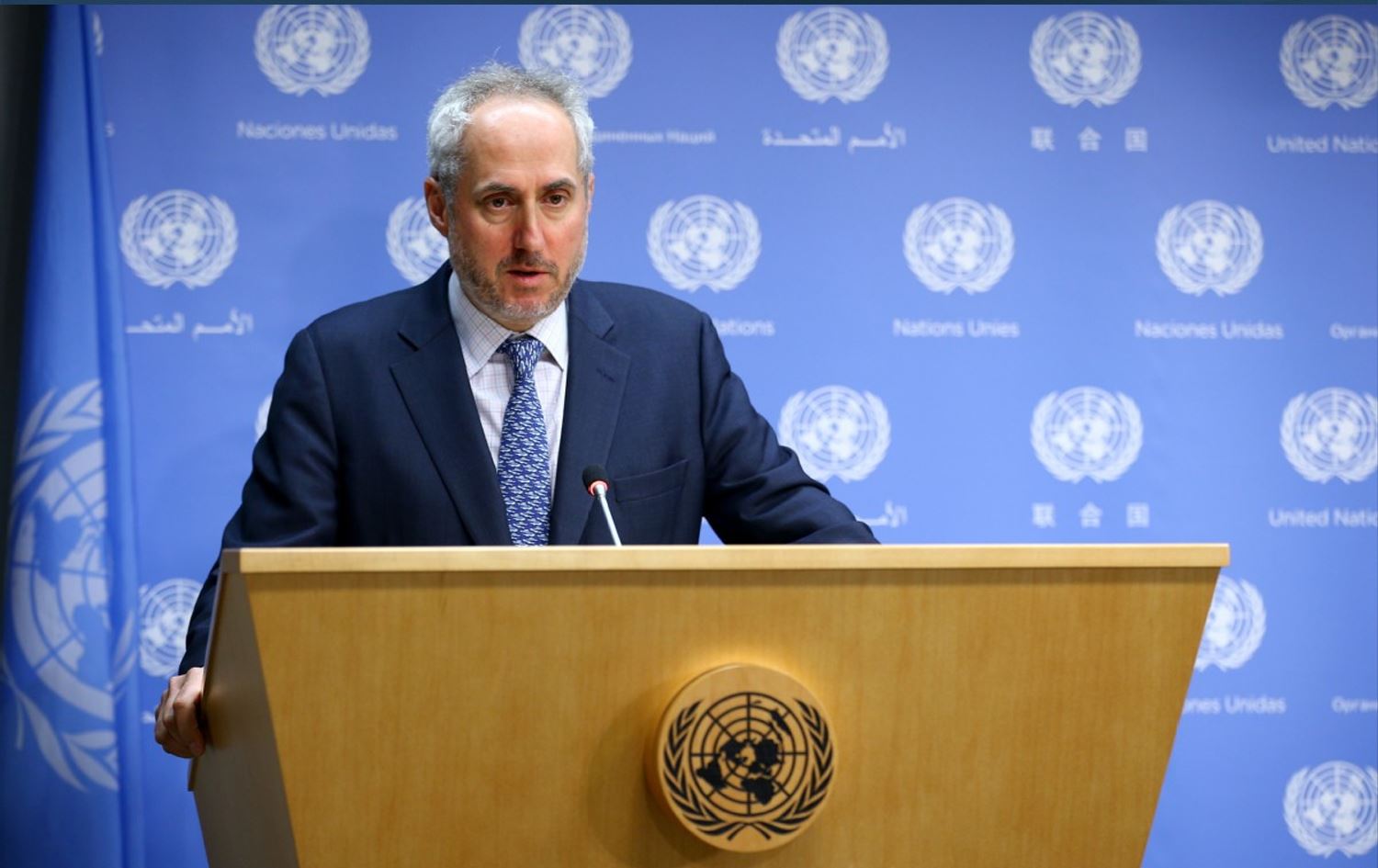 Foto: Birleşmiş Milletler (BM) Genel Sekreteri Sözcüsü Stéphane Dujarric