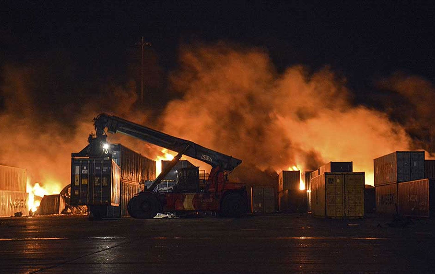 Êrişeke Îsraîlê ya li Laziqiyeyê / Wêne: AFP-Arşîv