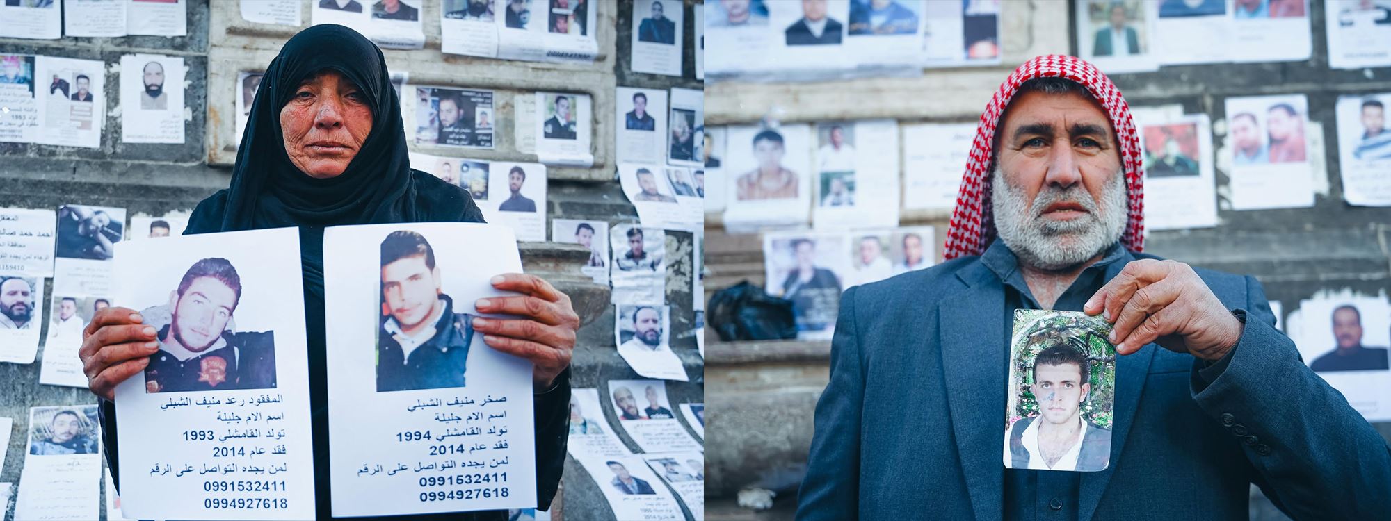 صور.. ساحة المرجة بدمشق محطة الأمل لأهالي المفقودين