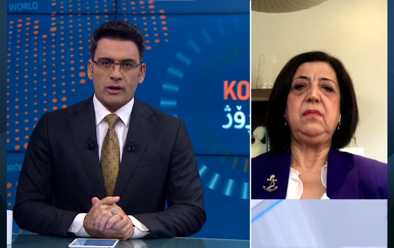 Sînem Mihemed ji Washingtonê beşdarî bultena Rûdawê bû