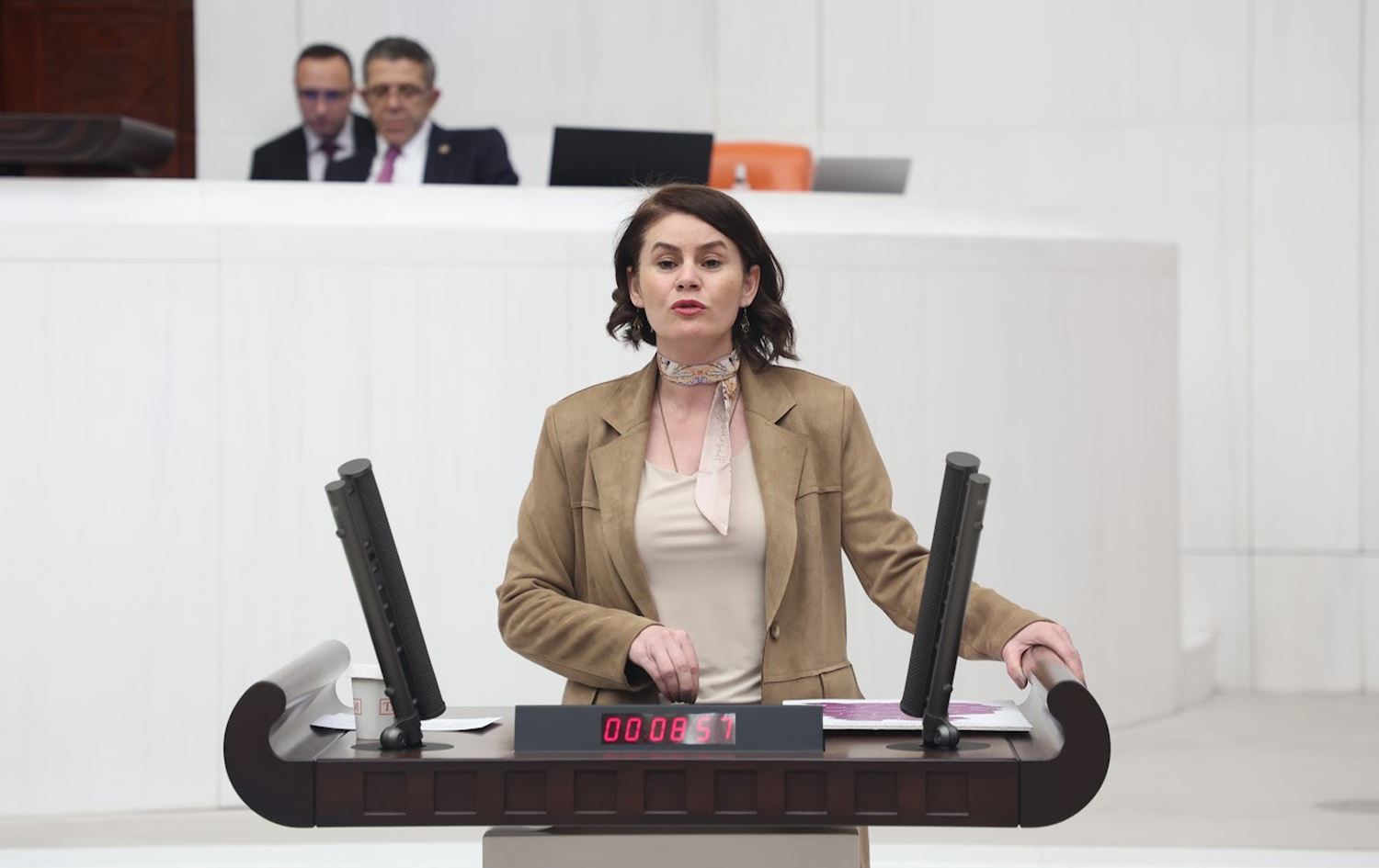 Parlamentera DEM Partî Gulcan Kaçmaz Sayyîgît /Wêne: ANKA