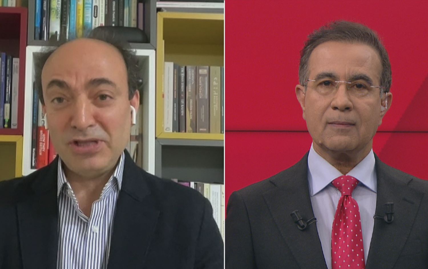 Siyasetmedarê Kurd Osman Baydemîr bû mêvanê Rûdawê/Wêne: Rûdaw Grafîk