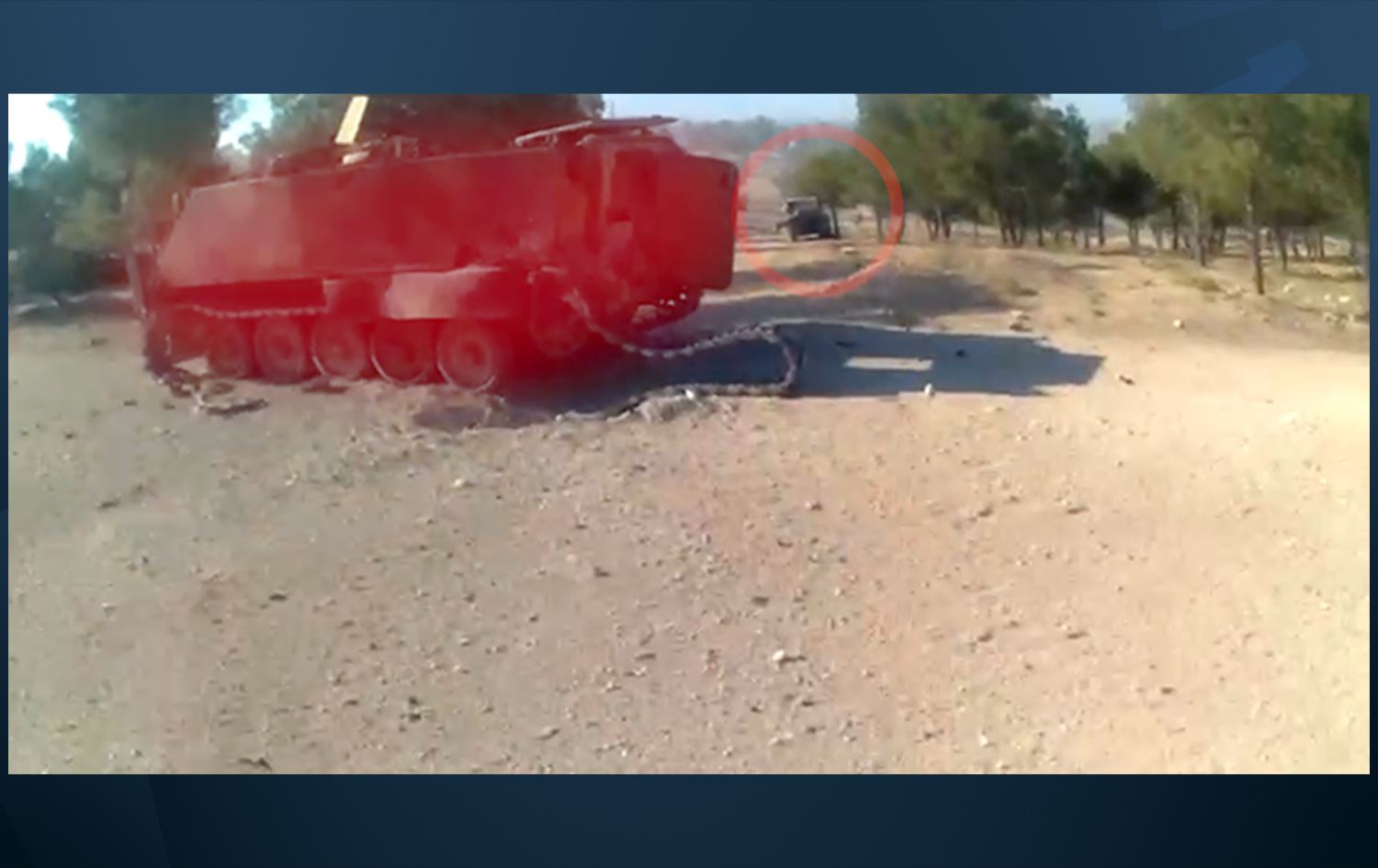 tankên ku hatine îmhakirin /Wêne: SDF Press