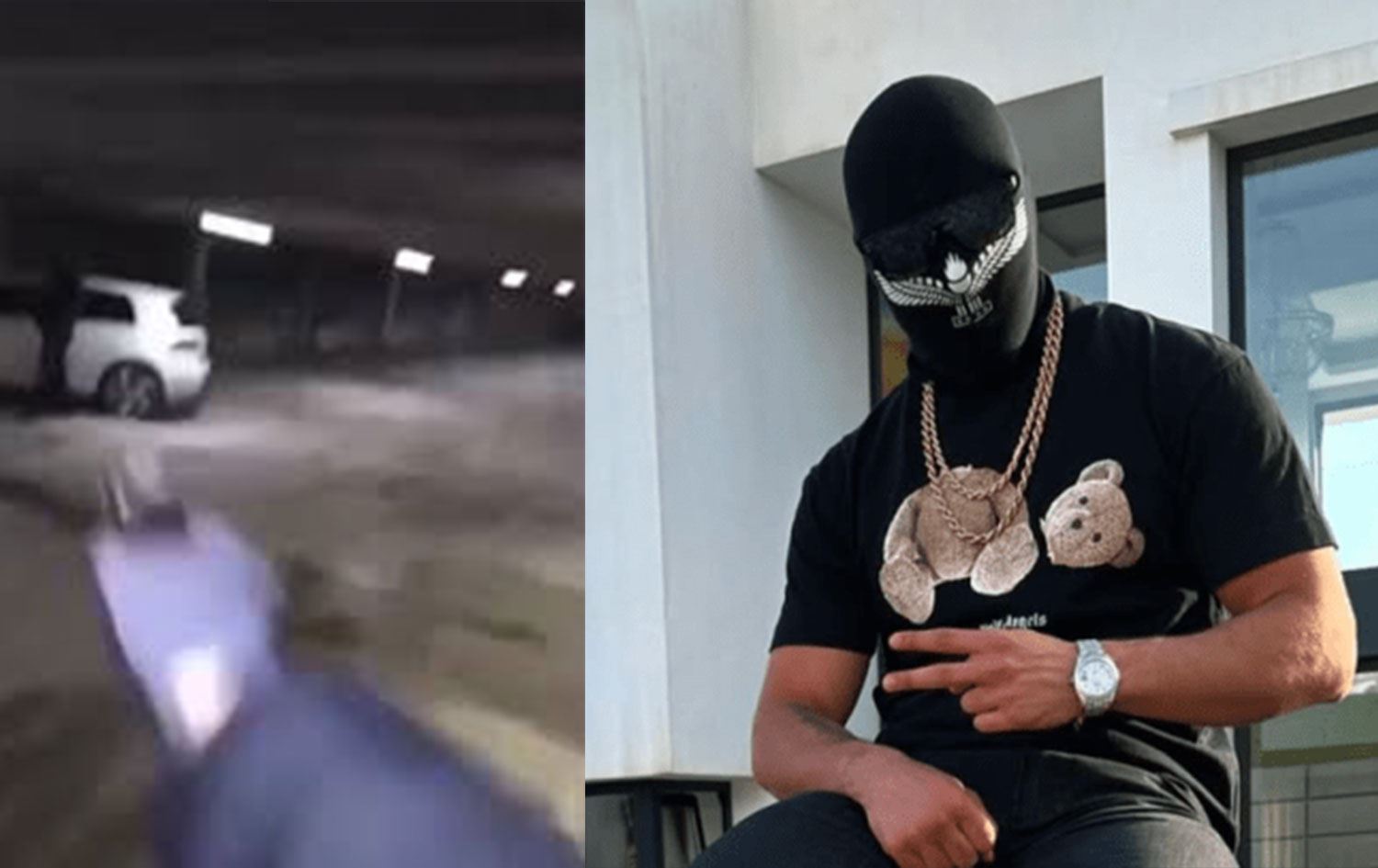 Gaboro ve vurulduğu anların kaydedildiği iddia edilen videodan ekran alıntısı