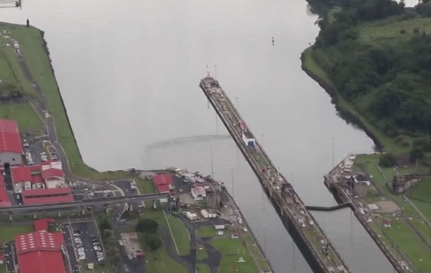 Panama Kanalı / Video alıntısı / AA