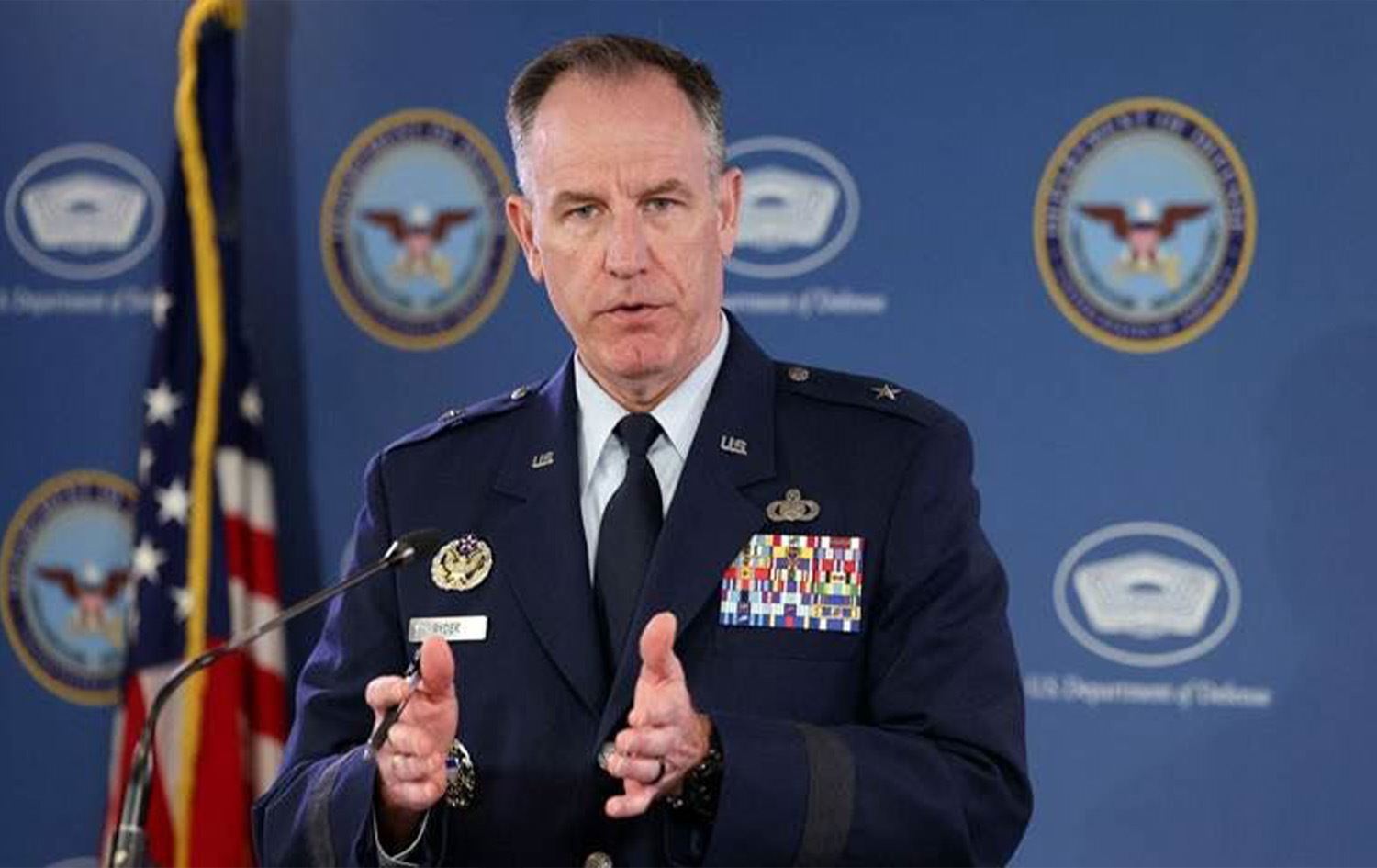 Foto: Pentagon Sözcüsü Tuğgeneral Patrick S. Ryder