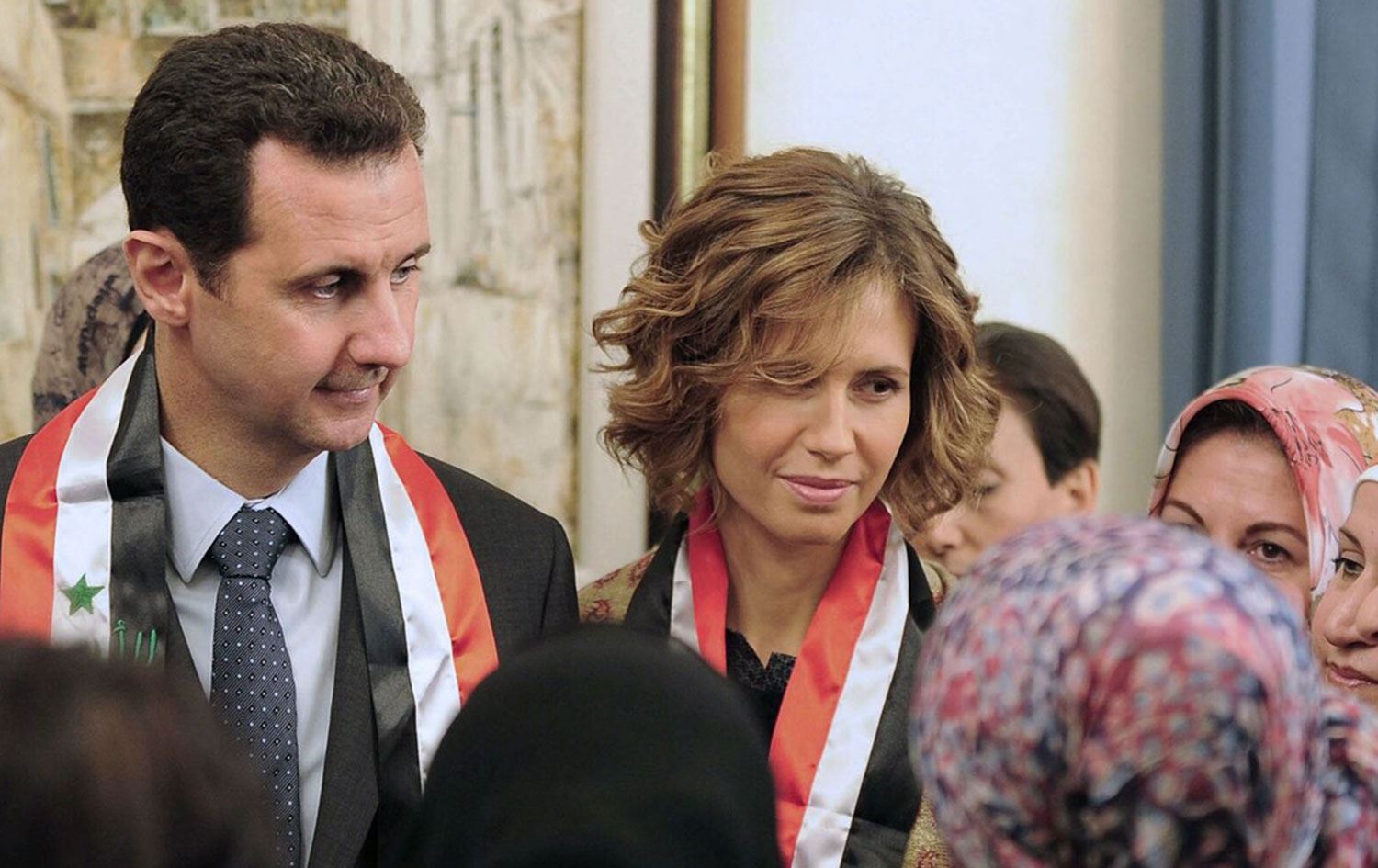 Beşar Esad ve eşi Esma Esad