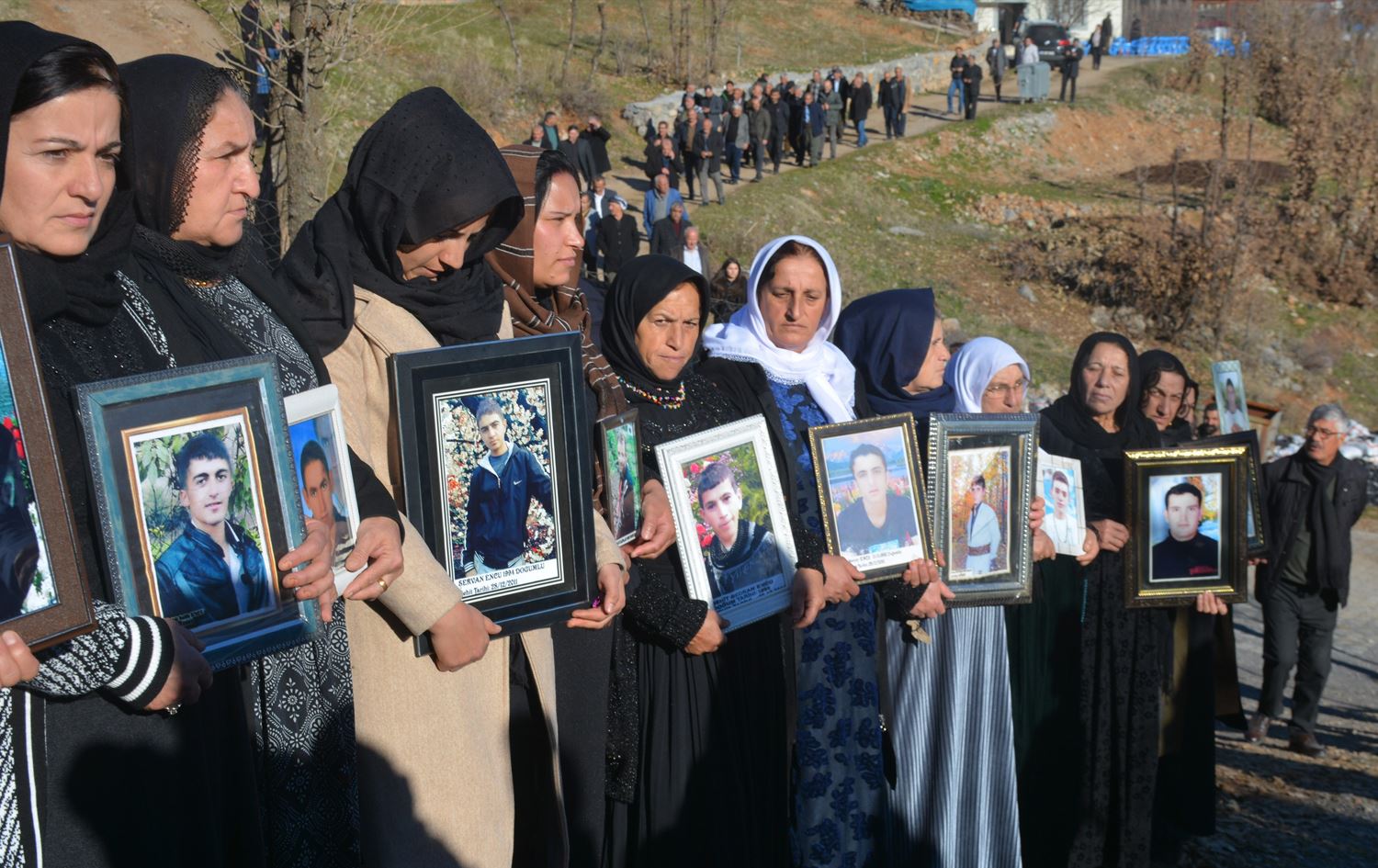 Malbatên qurbaniyên komkukiya Robozikê / Wêne: Arşîv (Evrensel)