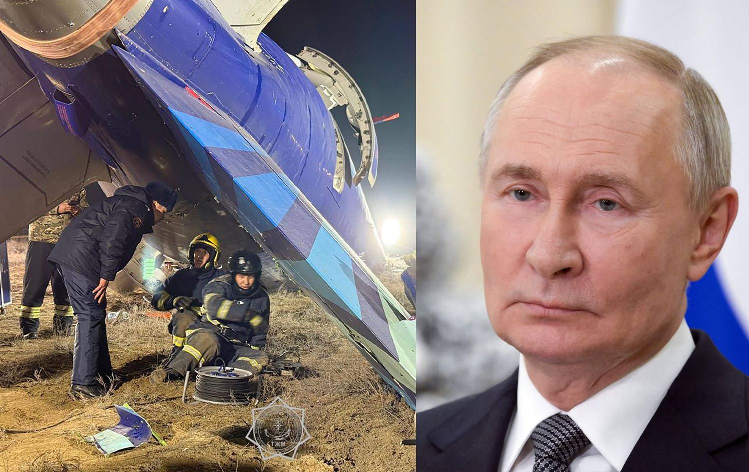 کریملین: پووتین لەبارەی کەوتنەخوارەوەی فڕۆکە ئازەربایجانییەکە داوای لێبووردنی لە عەلیێڤ کرد