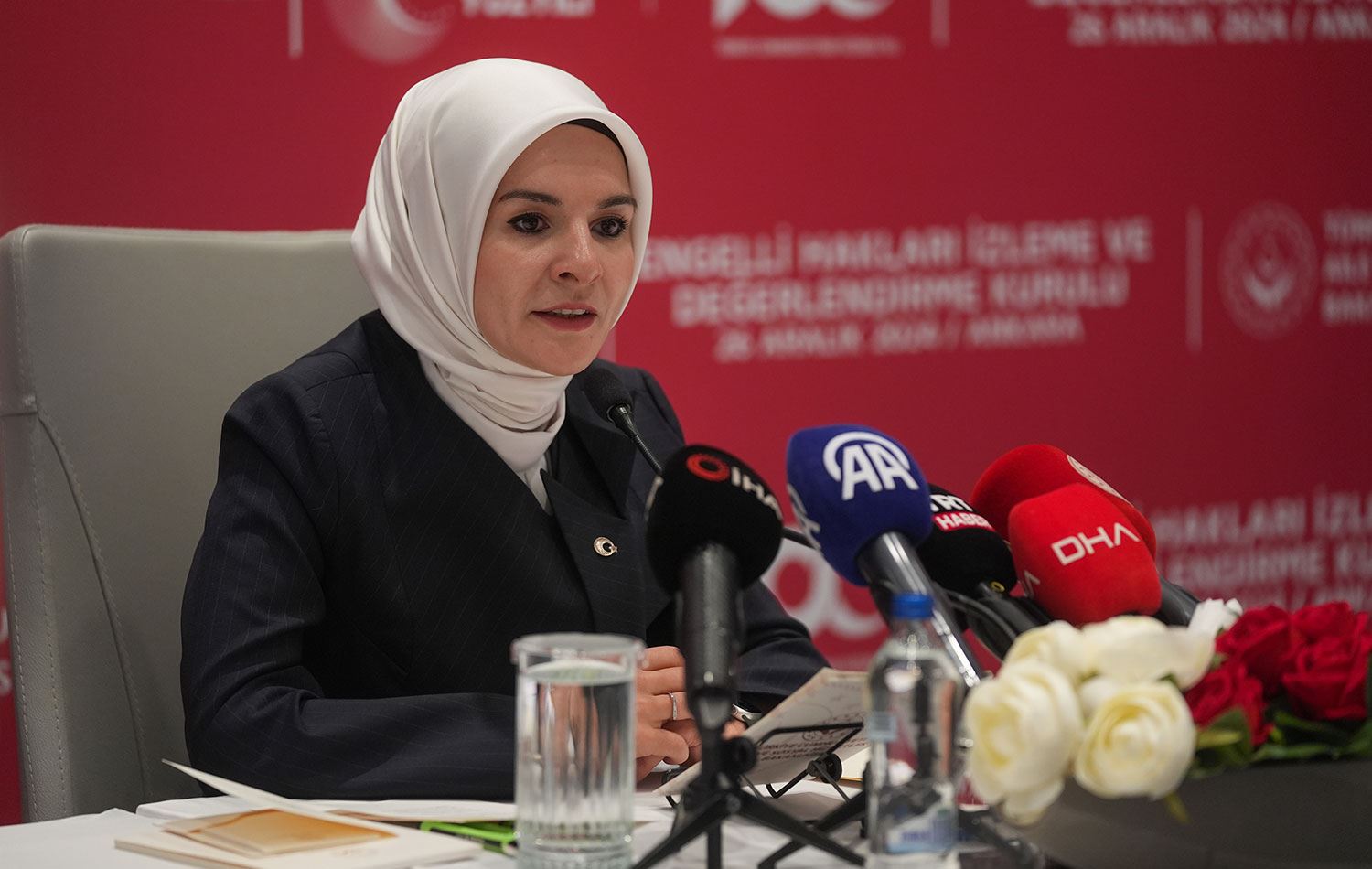 ürkiye Aile ve Sosyal Hizmetler Bakanı Mahinur Özdemir Göktaş / Foto: AA