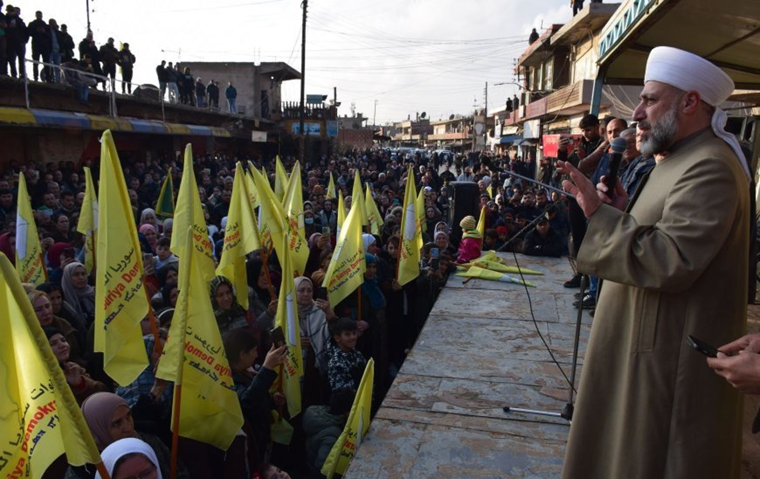 Alimê Kurd Şêx Murşid Xeznewî / Wêne: ANHA