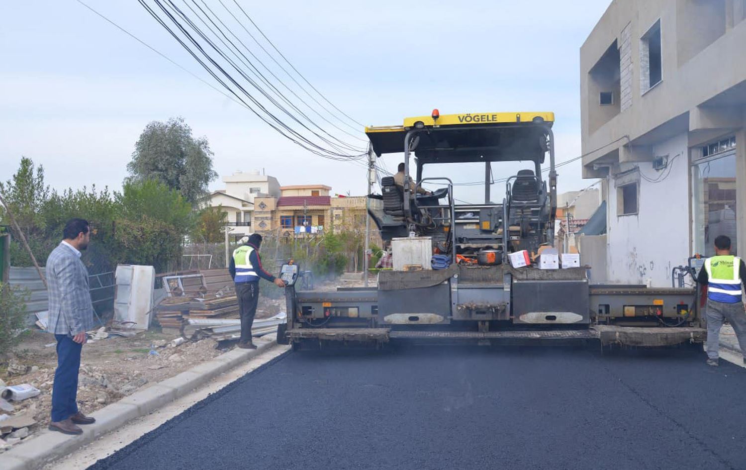 شارەوانیی بەردەڕەش: 7 پڕۆژەمان بە بەهای 8 ملیار دینار لە جێبەجێکردندان