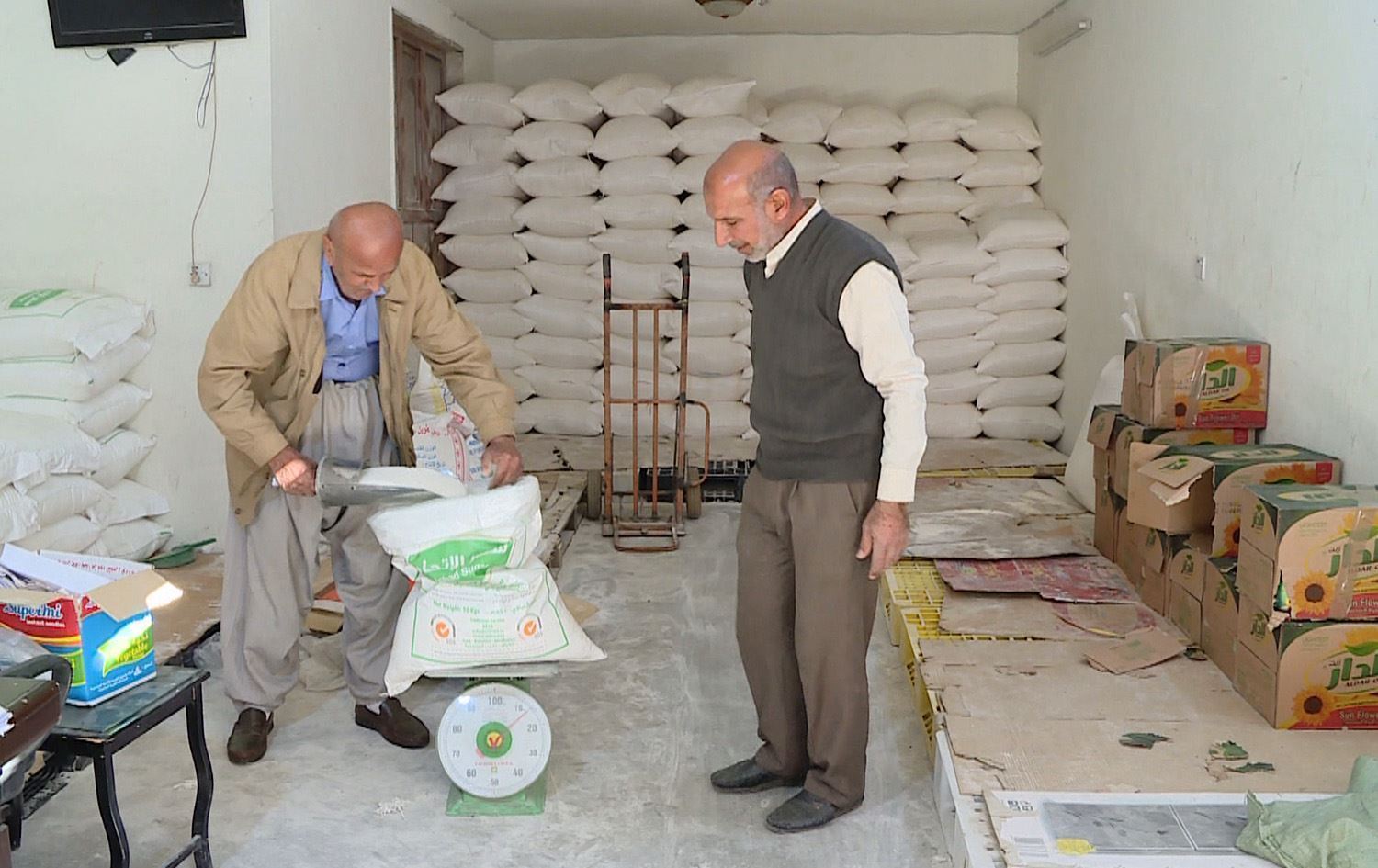 کەلوپەلی خۆراکی دهۆک: ئەم مانگە نزیکەی 9 هەزار تۆن خۆراکمان دابەشکردووە