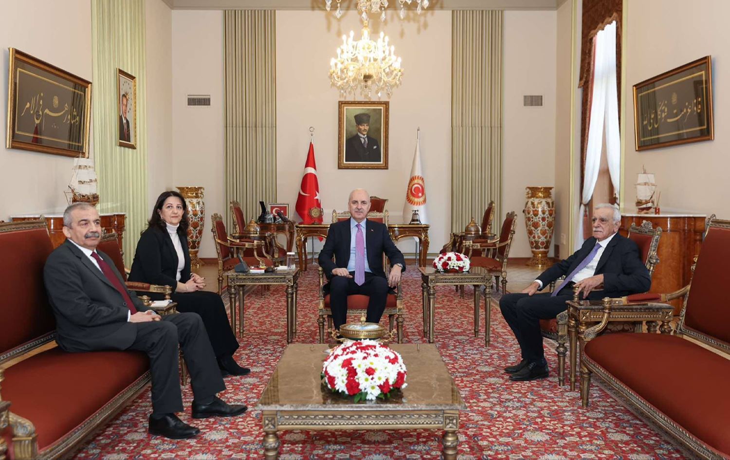 شاندی دەم پارتی پەیامی ئۆجەلان بە لایەنە سیاسییەکانی تورکیا دەگەیێنێت