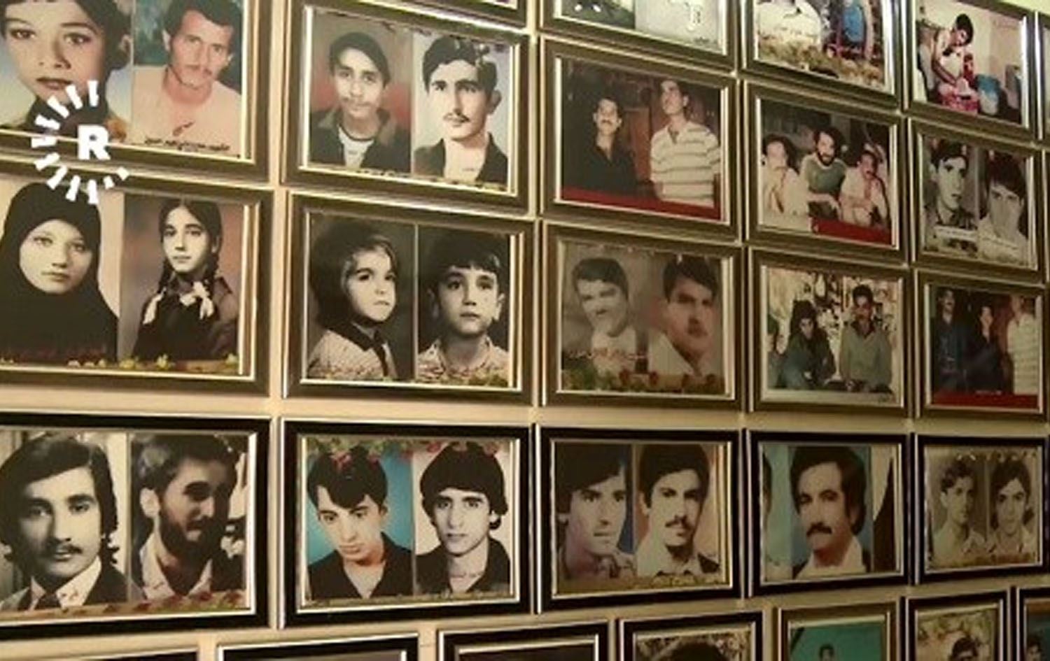 Irak Baas rejimi tarafından öldürülen yüzlerce Feyli Kürdün resmi 