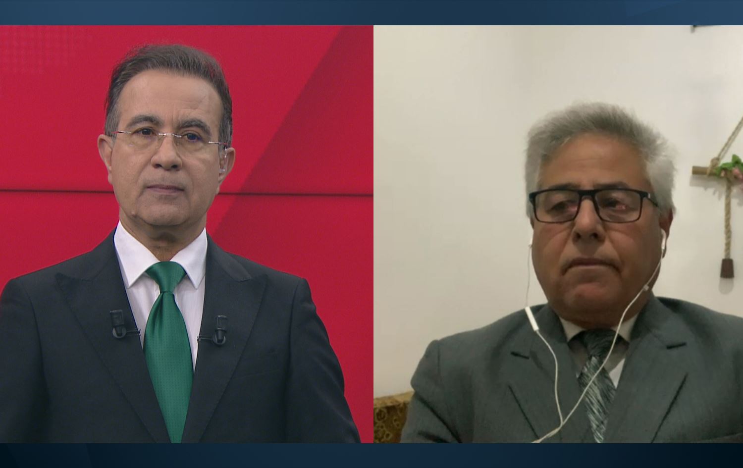  Hesen ji Kobaniyê beşdarî bultena Rûdawê bû / Wêne: Ji dîmenan