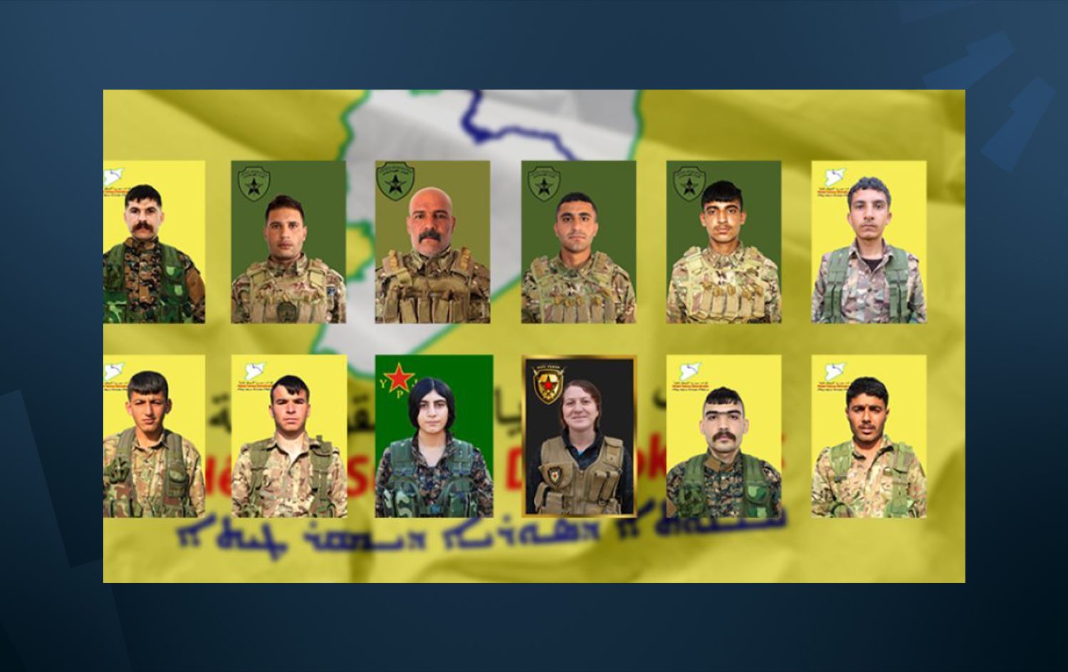 Wêneyên şervanên HSDyê\ ANHA